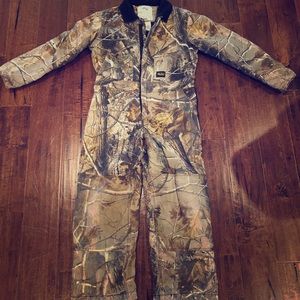 Youth Medium Camo Coveralls